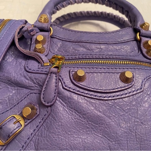 Balenciaga Agneau Giant 12 Gold
Hardware Mini City Ultraviolet - Picture 3 of 8
